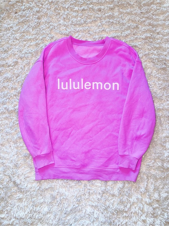 lululemon athletica Tops - Dahlia Mauve Perfectly Oversized Crew Lululemon
